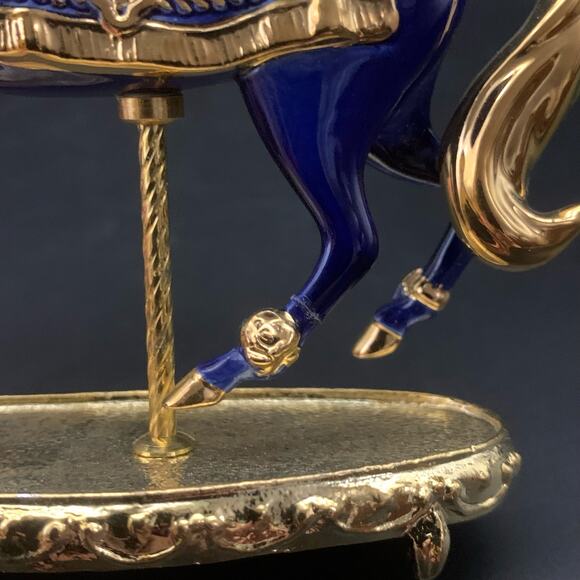 Vintage 1996 Franklin Mint Carousel Horse Figurine - Picture 12 of 16